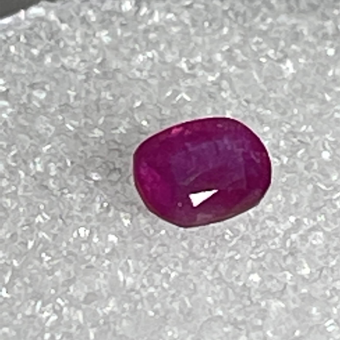 Natural Ruby- Oval